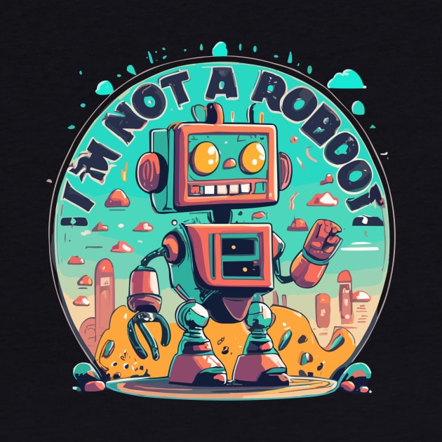 I'm Not a Robot... Beep Boop by D3monic